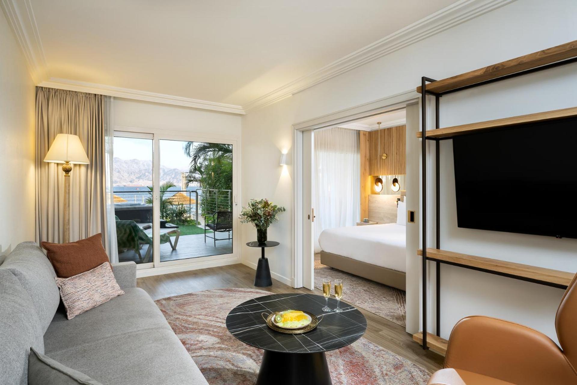 Aria Ξενοδοχείο Ελάτ Εξωτερικό φωτογραφία A suite at the hotel